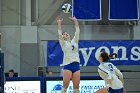 VB vs MHC  Wheaton Women's Volleyball vs Mount Holyoke College. - Photo by Keith Nordstrom : Wheaton, Volleyball, VB